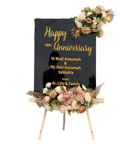 Papan Bunga Akrilik Sukowiyono